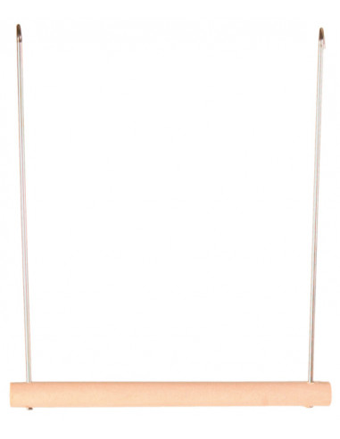 Trapets, trä, 12 × 13 cm