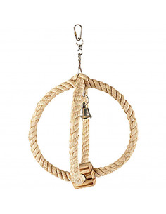 Fågellleksak ringar med bjällra