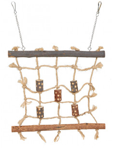 Fågelleksak klätternät