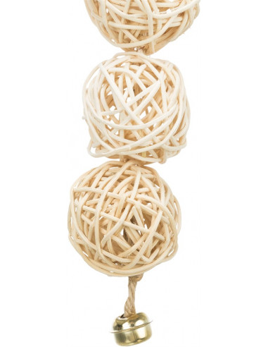 Naturleksak 3 rottingbollar