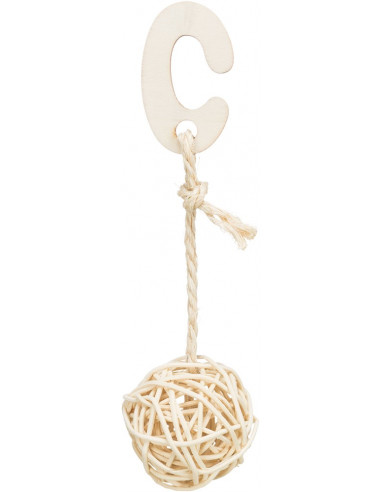 Naturleksak 3 rottingbollar