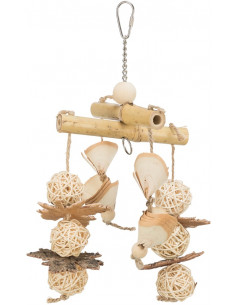 Naturleksak, bambu/rotting/trä