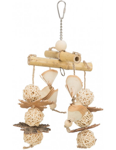 Naturleksak, bambu/rotting/trä