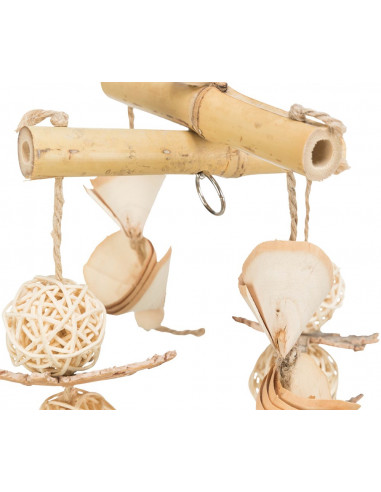 Naturleksak, bambu/rotting/trä