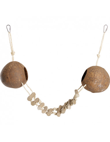 Companion Bird Toy - Coconut Swing