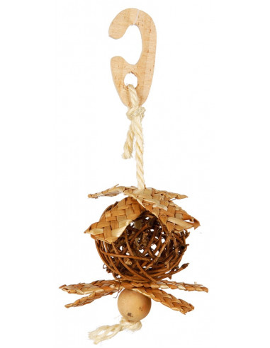 Fågelleksak, naturmaterial