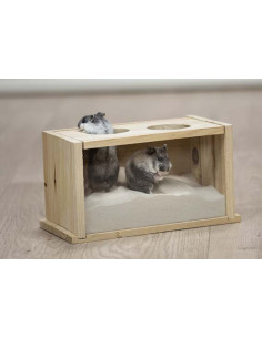Sandbad, mus/hamster, trä 2