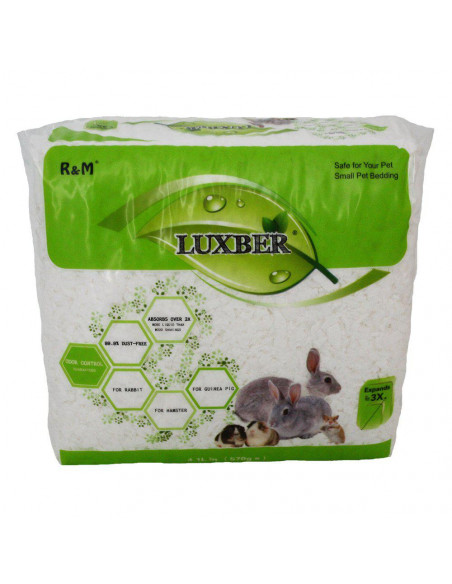 Naturligt Pappersströ 4.1L/570GR Vit