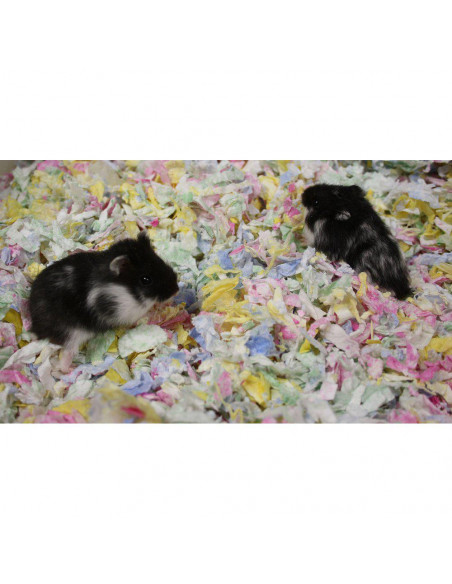 Naturligt Pappersströ 4.1L/570gr Mixfärg