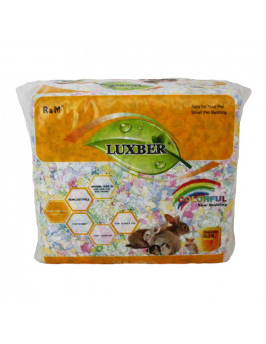 Naturligt Pappersströ 4.1L/570gr Mixfärg