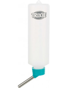 Vattenflaska i plast med ögla