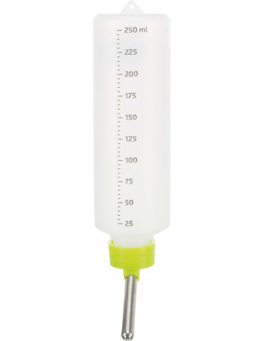 Vattenflaska i plast med ögla