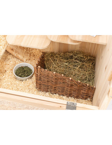 Pilvägg hörn, degus/guldhamster