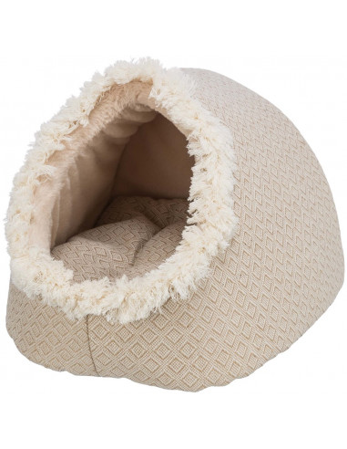 Boho igloo, 35 × 26 × 41 cm, beige