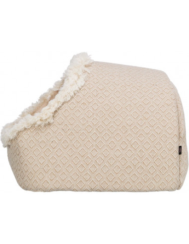 Boho igloo, 35 × 26 × 41 cm, beige