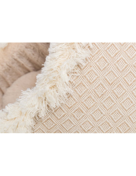 Boho igloo, 35 × 26 × 41 cm, beige