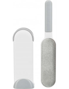 Kläd och textilborste med rensstation