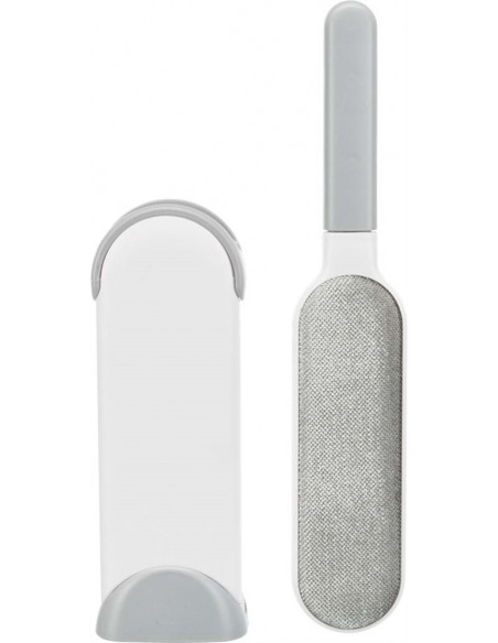 Kläd och textilborste med rensstation