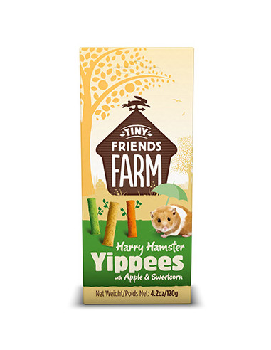 TFF Hamster Yippees Apple & Sweetcorn 120g