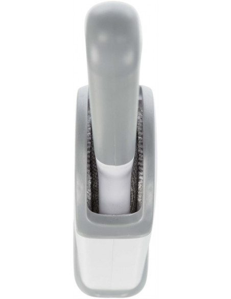 Kläd och textilborste med rensstation