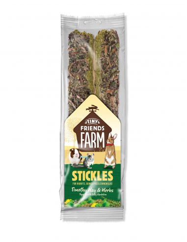 Sup Stickles Hay & Herbs 100g