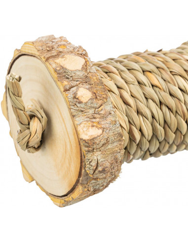 Lekrulle med sjögräs i trä