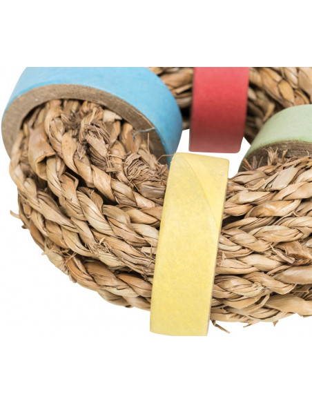 Sjögräsring med pappringar