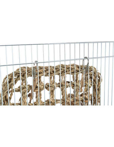 Gnagarmatta med leksaker Sjögräs