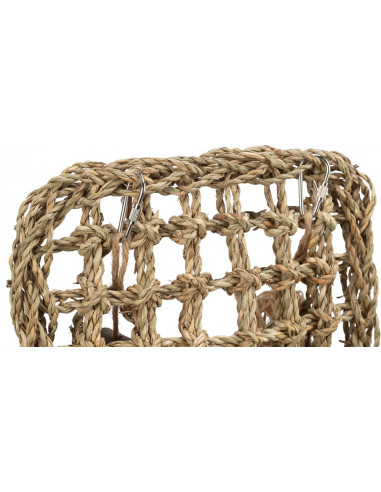 Gnagarmatta med leksaker Sjögräs