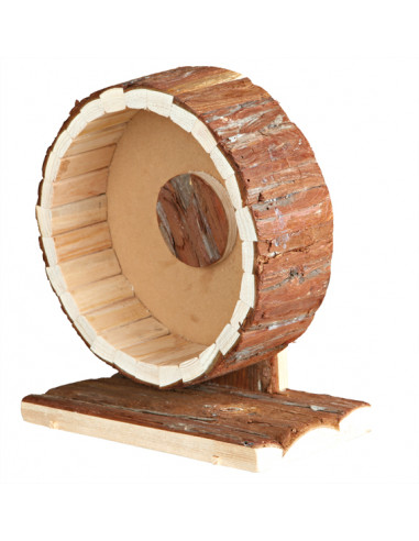 Hamsterhjul i naturträ