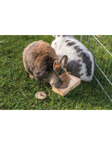 Snacksbox, Trä, 14 × 3 × 7 cm