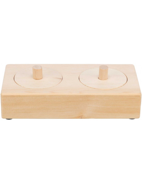 Snacksbox, Trä, 14 × 3 × 7 cm