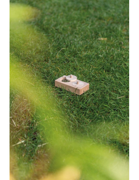 Snacksbox, Trä, 14 × 3 × 7 cm