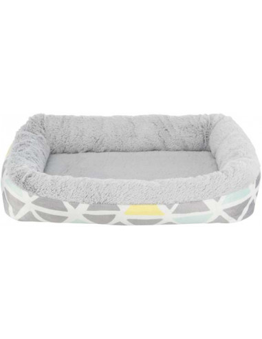 Bunny cuddly bädd, rektangulär, plysch, 30 × 6...