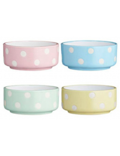 Keramikskål Hamster Polka Dot