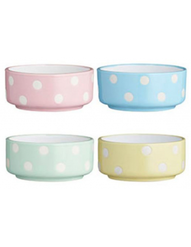 Keramikskål Hamster Polka Dot