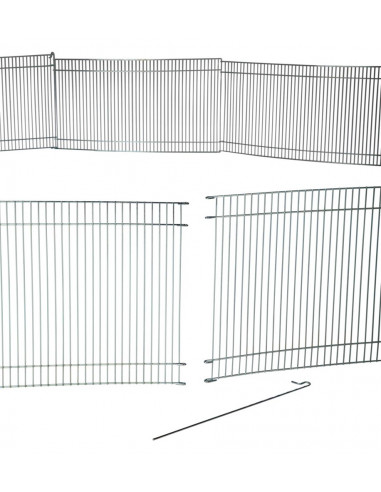 Hage hamster galv. 6 sekt 48x25 cm/sektion