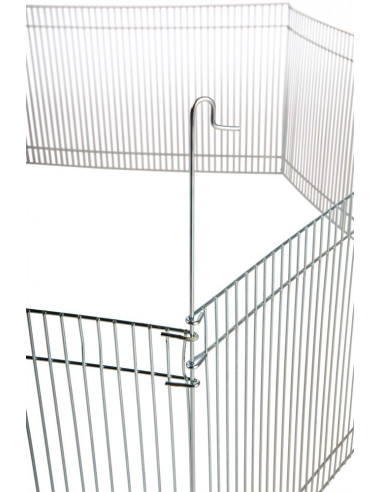 Hage hamster galv. 6 sekt 48x25 cm/sektion