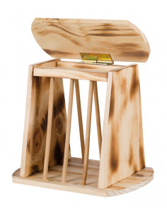 Höhäck med lock, flamberad 2