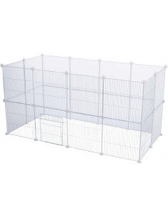 4 sektioner för innehage 62460, metall 2