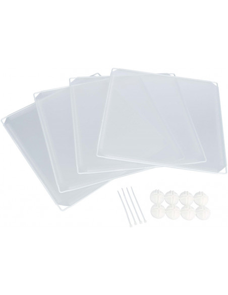 4 sektioner för innehage 62460, plast